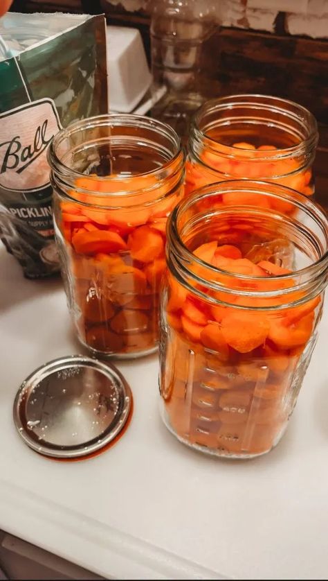 Quick Canned Carrots - Raw Pack Dry Pack Canning Carrots, Canning Cabbage, Canning Carrots, Frozen Recipes, Canned Carrots, Quick Soup, Canning Ideas, Easy Meals For Two, Raw Carrots