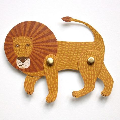 Cut Out and Make Lion Puppet Card by Alice Melvin | Cut Out and Make Puppet…: Lion Puppet, Clare Youngs, Folding Origami, Paper Puppets, Earth Gift, Paper Animals, Art Cards, Childrens Crafts, Down To Earth