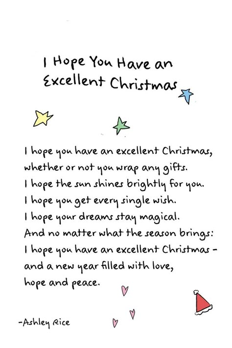 holiday, poem, poetry, cute, inspriring, words, Christmas card, greeting card, holiday stars, whimsical, kids Christmas Letter Ideas For Friends, Inside Christmas Card Ideas, Christmas Letter For Friends, Christmas Card Ideas Writing, Christmas Letter To Friends, Christmas Letter Ideas Creative, What To Write Inside A Christmas Card, Christmas Hope Quotes, Christmas Letter Ideas Writing