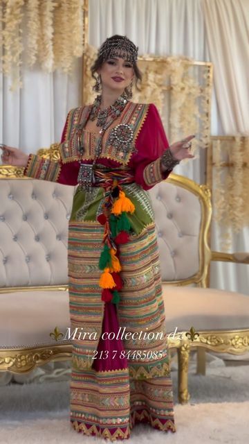 Algerian Dress, Algerian Culture, Algerian Food, Algerian Recipes, November 30, Weeding, Traditional Outfits, France, Dresses