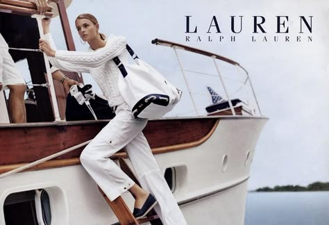 Ralph Lauren's Iconic Ad Campaigns Ralph Lauren Ad Campaigns, Ralph Lauren Campaign, Ralph Lauren Ad, Ralph Lauren Ads, Polo For Women, Logos Retro, Preppy Girl, Ralph Lauren Style, Popsugar Fashion