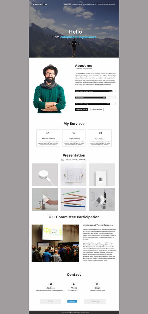 Programmer Portfolio Website Design, Data Science Portfolio Website, Programmer Portfolio Website, Programmer Portfolio, Website Design Technology, Technology Graphic Design, Technology Graphic, Sales Website, Minimalist Theme