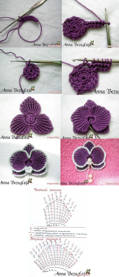 crochet crohet patterns crohet gifts crochet pattern crochet blanket crocheting crochet projects crochet patterns free crochet sweater crochet gift crochet for beginners crochet ideas crochet scarf crochet yarn crochet gift ideas crochet top crochet hat crochet baby crochet accessories crochets crocheter crocheting patterns crochet baby blanket Free Crochet Orchid Patterns, Crochet Orchid Flower, Orchid Crochet Pattern, Crochet Orchid Free Pattern, Orchids Crochet, Crochet Orchid Pattern, Orchid Crochet, Crochet Orchid, Motif Mandala Crochet