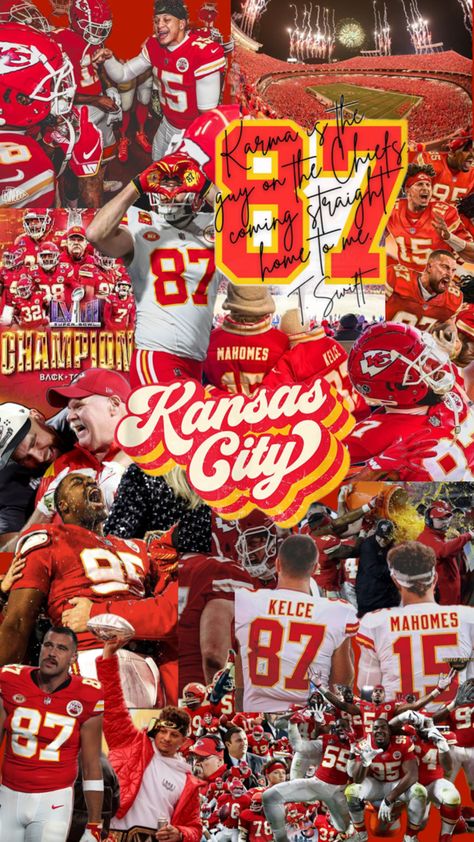 Kansas City Chiefs Wallpaper, Chiefs Wallpaper, Basketball Photography, Kansas City Chiefs, Kansas City, Kansas, Collage