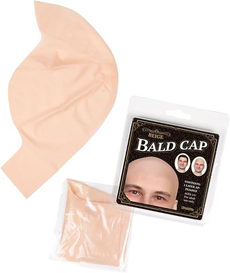 Amazon.com: Kangaroo Bald Cap, Beige Latex Cap for Adults, Halloween Makeup Bald Wig Cap, Bald Cap for Woman & Men, Bald Caps for Wigs, Bald Head Cap, Bald Wig, Bald Cap Kids, Bald Cap for Halloween Costumes : Clothing, Shoes & Jewelry Bald Caps, Bald Cap, Bald Head, Bald Heads, Halloween Accessories, Wig Cap, Caps For Women, Halloween Makeup, Shoes Jewelry