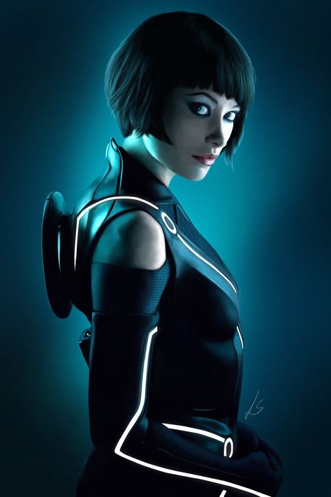 I'm working on this as my hair grows out. Olivia Wilde in 'Tron Legacy' Olivia Wilde Tron Legacy, Olivia Wilde Tron, Tron Uprising, Latex Cosplay, Tron Legacy, Fat Art, Star Trek Into Darkness, Olivia Wilde, Movie Wallpapers