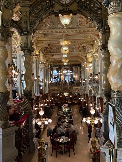 #travels #newyorkcafe #budapest Hungry Budapest, Budapest October, Hungarian Aesthetic, New York Cafe Budapest, Budapest Vacation, Budapest Aesthetic, New York Cafe, Budapest City, Budapest Travel