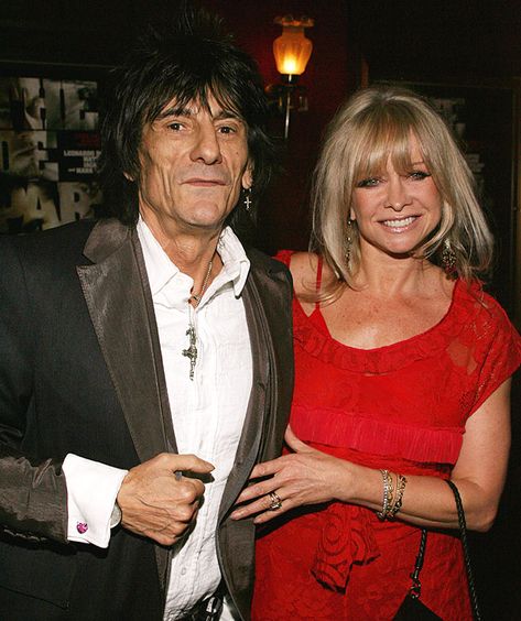 Jo Wood auctions guitars and bed she shared with Ronnie Wood | HELLO! Jo Wood, Cocktail Waitress, Ron Woods, Moves Like Jagger, Marianne Faithfull, Ronnie Wood, Friends Image, Rod Stewart, Music Images