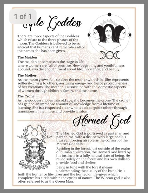 Deities Witchcraft List, How To Find Your Deity, Witchcraft Deities, Deities Witchcraft, Goddess Meaning, Goddess Magick, Horned God, Celtic Gods, Greek Mythology Gods