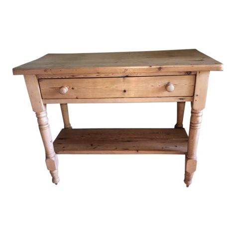 English Pine Furniture, Troupe Square Pine Coffee Table, Antique English Pine Coffee Table, Antique Pine Sideboard, Pine Furniture, Pine Table, Night Table, Accent Table, Cottage Style