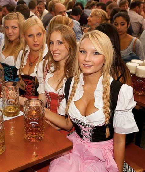 Octoberfest Girls, German Beer Girl, Beer Maiden, Drindl Dress, Octoberfest Beer, Beer Maid, Oktoberfest Woman, German Girls, Beer Girl