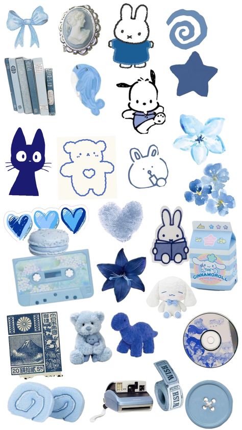 blue aesthetic, blue things, moon_blue Journal Stickers Free Printable Blue, Blue Designs For Journal, Cute Blue Aesthetic Icons, Glacous Blue, Blue Aesthetic Png Stickers, Design Printable Aesthetic, Scrapbook Stickers Printable Blue, Blue Design For Scrapbook, Blue Letter Aesthetic