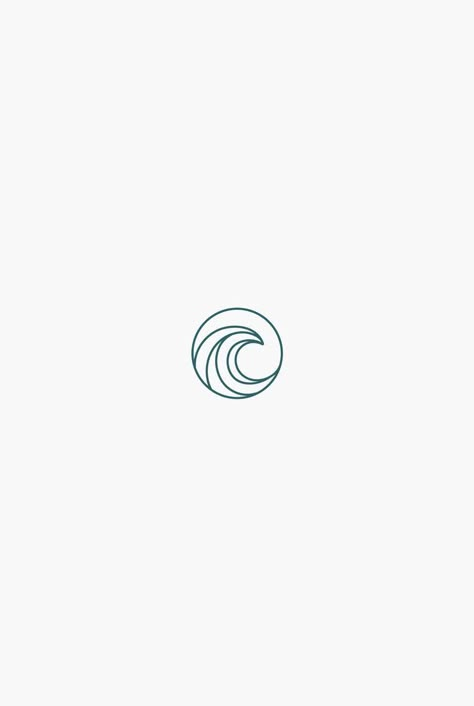 Tattoo Circle, Great Logo Design, God Calling, Minimal Tattoos, Wave Drawing, Petit Tattoo, Wave Tattoo, Shirt Outfits, Waves Tattoo