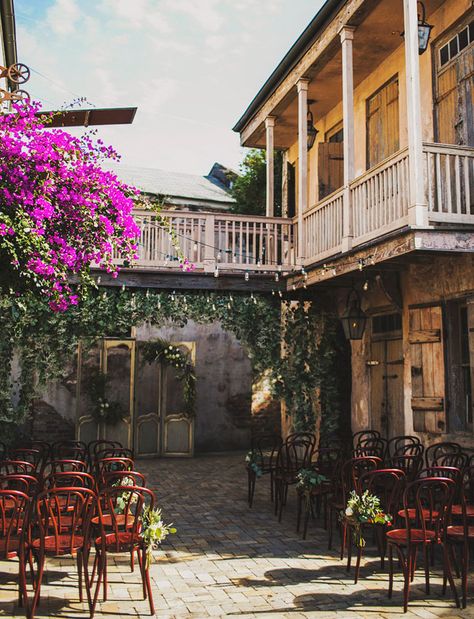 Race & Religious. Ceremony. Aisle. Urban. Wedding Venues Louisiana, Louisiana Wedding Venues, New Orleans Museums, Nola Wedding, Louisiana Wedding, Ceremony Aisle, Religious Ceremony, New Orleans Wedding, Bistro Chairs