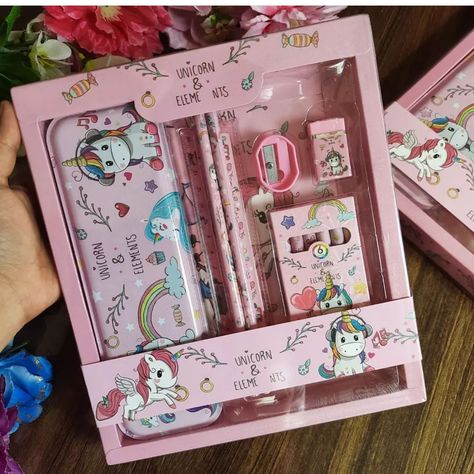 This perfect stationery set is for Rs250 plus shipping Includes 6items (pencilbox,2pencils,sharpner,eraser,scale and crayons)that concludes all the stationery mess.A perfect gift for the kid Kids Stationary, Stationery Ideas, Stationary Shop, Stationary Gifts, Cute Stationary, Stationary Set, Choker Set, The Kid, Treasure Hunt