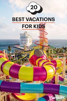 Vacation Ideas For Kids, Vacations For Kids, Best Vacations With Kids, Family Friendly Vacation Destinations, Nickelodeon Hotel, Kid Friendly Vacations, Camelback Mountain, Indoor Waterpark, Best Family Vacations