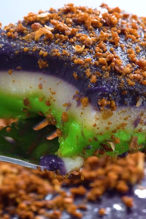 Sapin-Sapin Recipe | Sapin-Sapin Recipe | By Panlasang Pinoy Sapin Sapin Recipe, Filipino Recipes