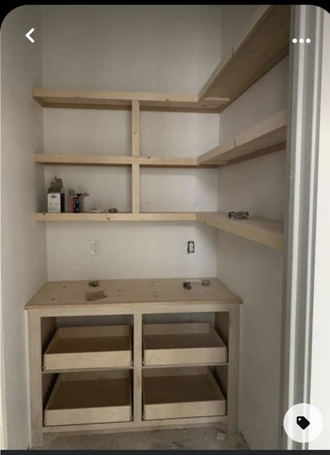 Under Stairs Pantry, Pantry Renovation, Pantry Closet Design, House Pantry, Small Pantry Organization, Pantry Decor, Pantry Room, Pantry Remodel, Pantry Makeover