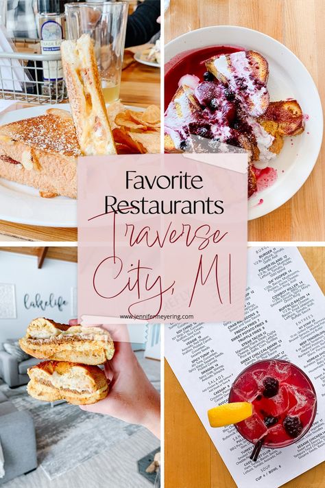 Favorite Restaurants Around Traverse City, MI - Discover the best restaurants in Traverse City, MI! From farm-to-table gems to cozy Italian spots, explore my top picks and plan your culinary adventure. Traverse City Michigan Restaurants, Traverse City Restaurants, Best Mexican Restaurants, Ny Strip, Traverse City Michigan, Traverse City Mi, Recipes Appetizers And Snacks, Breakfast Drink, Special Place In My Heart