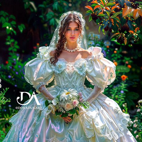 💐 Feyre Archeron and her almost wedding 💐 “I really, truly hated my wedding gown. It was a monstrosity of tulle and chiffon and gossamer, so unlike the loose gowns I usually wore: the bodice fitted, the neckline curved to plump my breasts, and the skirts … The skirts were a sparkling tent, practically floating in the balmy spring air. “ . 📚 A Court of Thorns and Roses book series by @sarahjmaas . . . #feyre #feyrearcheron #feyreandrhysand #feyredarling #feyrehighladyofthenightcourt #tamlin ... Feyre Archeron Wedding Dress, Feyre Tamlin Wedding, Feyre Wedding Dress, Feyre And Tamlin Wedding, Human Feyre, Feyre Wedding, Tam Lin, Feyre Archeron, Roses Book