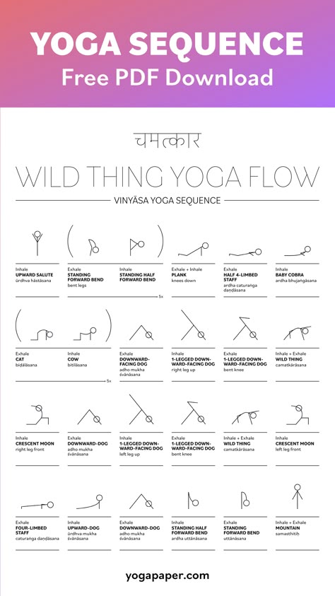 Free Wild Thing Yoga Flow download, stick-figure Vinyasa sequence for yoga teachers and yoga teacher training students Dancing Warrior Yoga Sequence, Beginner Vinyasa Sequence, Yoga For Athletes Sequence, Yoga Slow Flow Sequence, Beginner Yoga Sequence 1 Hour, Yoga Peak Poses For Beginners, Tree Pose Yoga Sequence, Yoga Flows For Beginners, Wild Thing Yoga Sequence