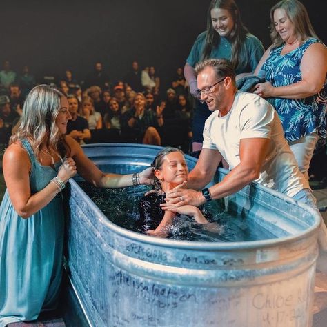 Blake Busby, Blayke Busby, Danielle Busby, Adam And Danielle Busby, It's A Buzz World, The Busbys, Busby Family, Seven Nation Army, Getting Baptized