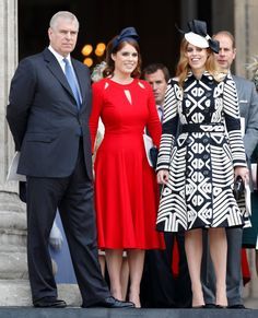 IN a letter to the Queen, Andrew demanded the Princesses be funded by taxpayer and housed in Kensington Palace - claiming they should be on a par with William, Kate and Harry Princess Eugenie And Beatrice, Jack Brooksbank, English Royal Family, Reine Elizabeth Ii, British Royal Families, Prince Phillip, Royal Prince, Princess Beatrice, Duchess Of York