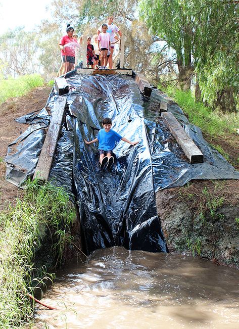 Backyard Adventure Playground, Creek Play Ideas, Adventure Playground, Backyard Adventure, Dog School, Park Playground, Places In California, Natural Playground, Beach Adventure