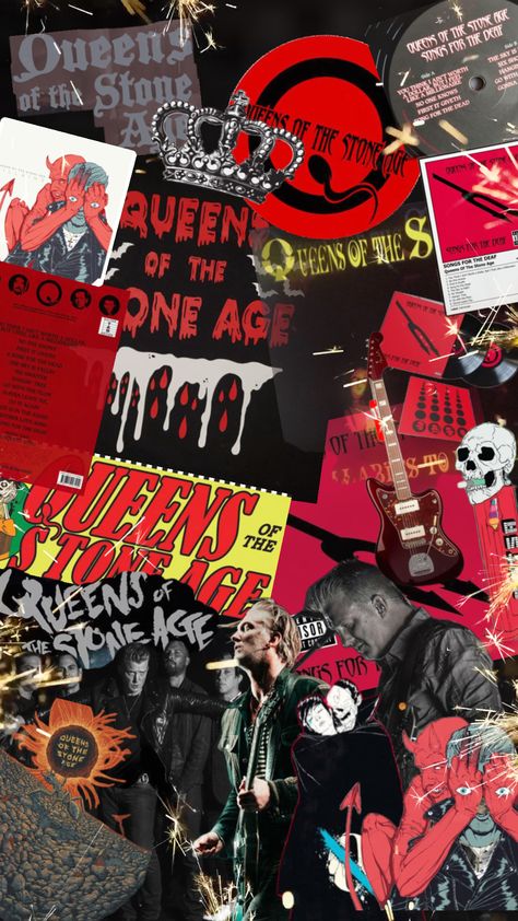 Queens Of The Stone Age#queensofthestoneage#aesthetic#deadly#music#vibes#queensofthestoneagevibes#rock#rocknroll Josh Homme, Queens Of The Stone Age, Music Vibes, Times New Roman, Stone Age, Band Posters, The Stone, Music Songs, Rock N Roll