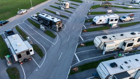 Rv Park Layout, Park Layout, Rv Design, Story Of The Year, Cell Phone Service, Lawn Service, Most Viewed, Rv Park, Smart City