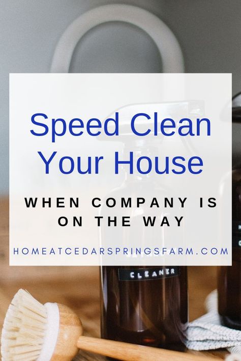 Speed Clean Your House in 30 Minutes or Less when company is on the way. Tips and Tricks to get your house clean and in order before company arrives. #cleanhouse #speedclean #cleaninthirtyminutesorless Whole House Cleaning, Keep A Clean House, Chore List For Kids, Easy House Cleaning, Nontoxic Beauty, Goal Charts, Calm Kids, Losing Your Mind, Crafts Organization