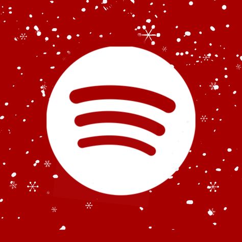 Christmas Spotify Icon, Widget Noel, Holiday Widgets, Christmas Phone App Icons, App Organization, Spotify Logo, Spotify Icon, Christmas Logo, App Logos