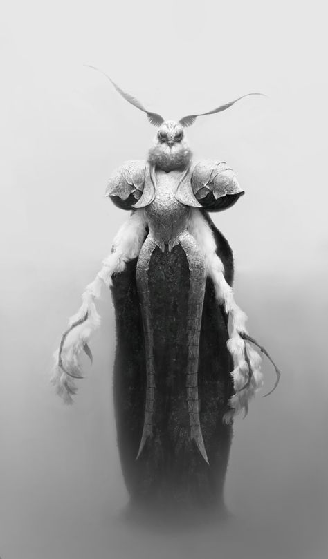 ArtStation - moth queen, kang anna Archfey Warlock, Moth Queen, Humanoid Creatures, Pixies Fairies, Fiction Idea, Face Characters, Concept Art Character, D&d Dungeons And Dragons, Fantasy Creatures Art