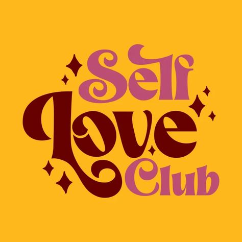 Show Yourself More Love, Girly Shirts, Appreciate Yourself, Tshirts Design, Self Love Club, Love Club, Girly Design, Cute Shirt Designs, Quote Shirt