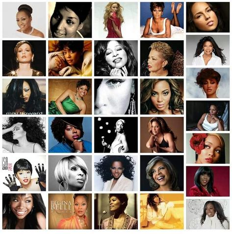 Queens of R&B and Soul Music 🎶 Black Female Singers, R&b And Soul, Soul Music, Female Singers, Hip Hop Music, Singers, Hip Hop, Queen, Movie Posters