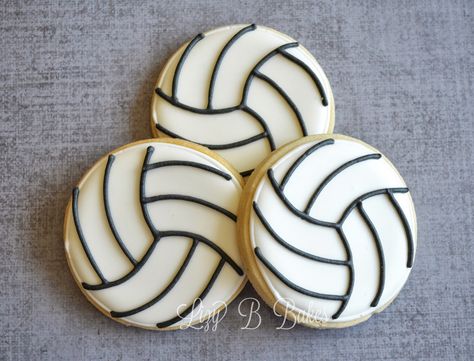 Lizy B: Graduation Cookies! Flavored Royal Icing, Volleyball Cookies, Vanilla Sugar Cookies, Vanilla Sugar Cookie, Graduation Cookies, Cookie Time, Cookie Do, Creative Cookies, Cookies Decorated