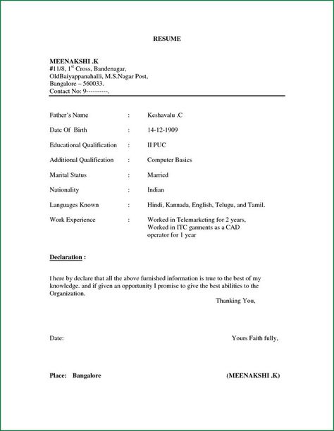 Professional Resume Template Free Download Basic Resume Format, Resume Format Free Download, Latest Resume Format, Free Resume Format, Simple Resume Format, Biodata Format Download, Resume Format Download, Job Resume Format, Sample Resume Format