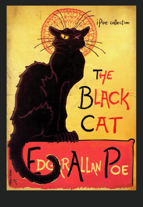 Edgar Allan Poe Illustration, Teaching American Literature, Famous Artworks, Allen Poe, Edgar Allen Poe, The Black Cat, American Literature, Wallpaper Cat, Literature Books