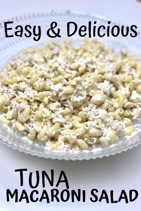 Cold Summer Dinners, Tuna Salad Recipes, Tuna Salad Recipe Easy, Tuna Macaroni Salad, Barbecue Food, Macaroni Salad Recipe, Tuna Salad Recipe, Healthy Food Facts, Tuna Recipes