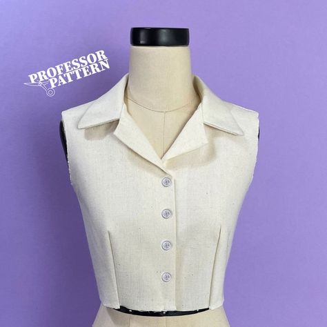 Tutorial: How to make a convertible collar Convertible Collar Pattern, Shirt Collar Pattern For Women, Basic Shirts Pattern, Collar Dress Pattern, Shirt Patterns For Women, Reworked Clothes, Collar Shirts Women, Shirt Collar Pattern, Feminine Shirts