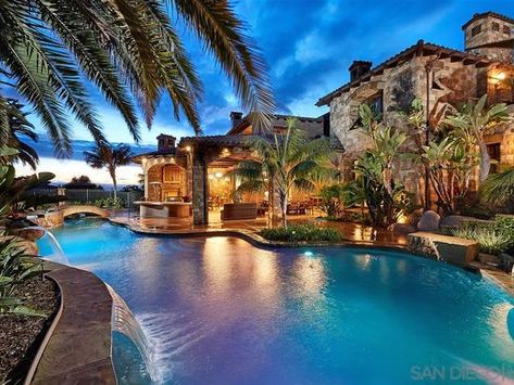 Lagoon Style Pool, Lots Of Land, San Diego Luxury, San Diego Neighborhoods, Pool Guest House, San Diego City, Horse Trail, Resort Style Pool, Master Retreat