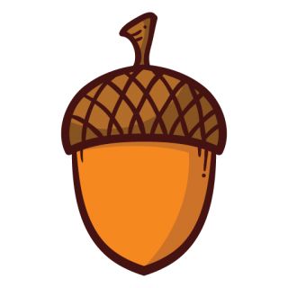 Acorn Clipart, Acorn Drawing, Cardinal Pattern, Acorn Image, Icon Download Free, Autumn Cards, Vector Free Download, Png Icons, Fall Design