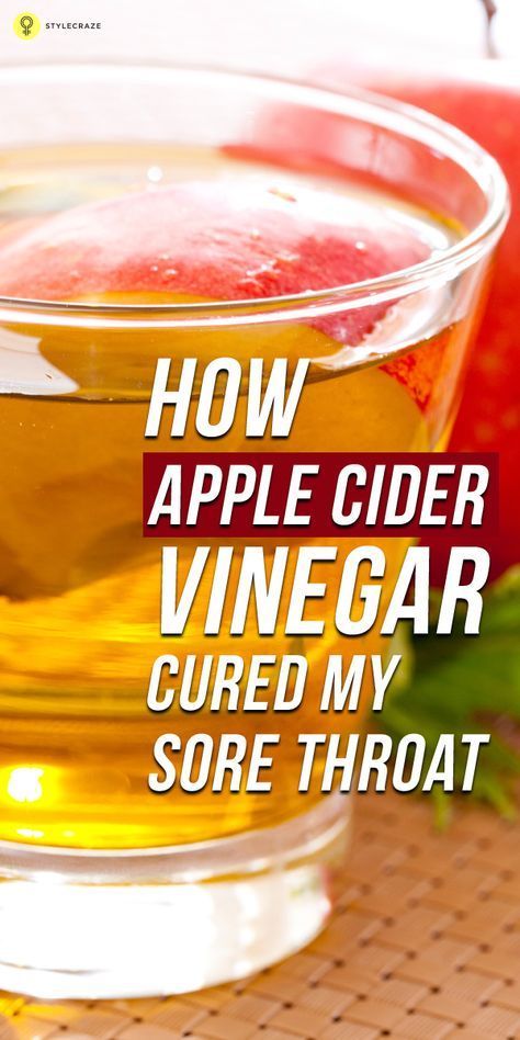 Apple Cider Vinegar Remedies, Sore Throat Remedies, Throat Remedies, For Sore Throat, Apple Cider Vinegar Drink, Natural Healing Remedies, Healing Remedies, Cough Remedies, Natural Therapy