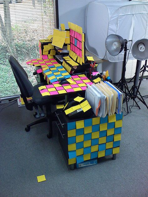 This website has great ideas for office pranks.  Hope none of my coworkers follow my pins!  mwhaaahaa  :-) April Mop, St Patricks Activities, Work Pranks, Funny April Fools Pranks, Pranks To Pull, School Pranks, Office Pranks, Senior Pranks, April Fools Pranks