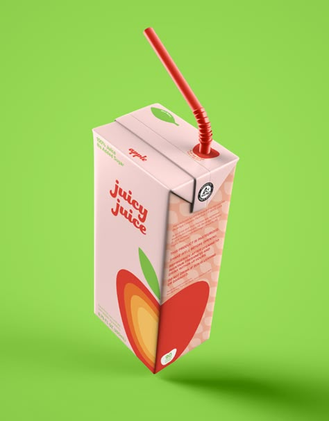 70s Branding projects | Photos, videos, logos, illustrations and branding on Behance Juice Packaging Design Carton, Juice Box Aesthetic, Juice Box Packaging, Juice Package Design, 70s Packaging, Juice Box Design, 70s Branding, Juice Design, Juice Carton