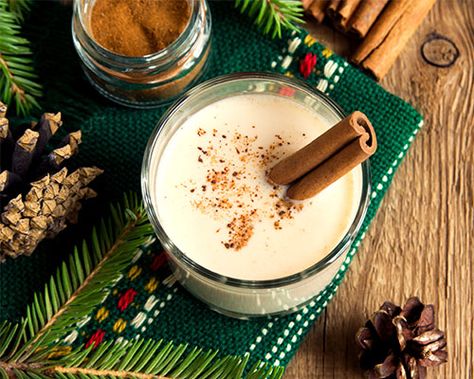 Here's a healthy, holiday nogg that's both raw and vegan. . .enjoy! Healthy Eggnog Recipe, Milk Kefir Recipes, Eggnog Pancakes, Holiday Cake Recipes, Classic Eggnog, Eggnog Fudge, Holiday Eggnog, Easy Eggnog, Kefir Recipes