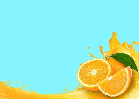 Orange juice background | Premium Photo #Freepik #photo #orange #orange-fruit #citrus #orange-splash Juice Background, Orange Juice Art, Orange Juice Design, Orange Juice Advertising, Glass Of Orange Juice, Lime Popsicles, Orange Juice Bottle, Orange Drinks, Orange Juice