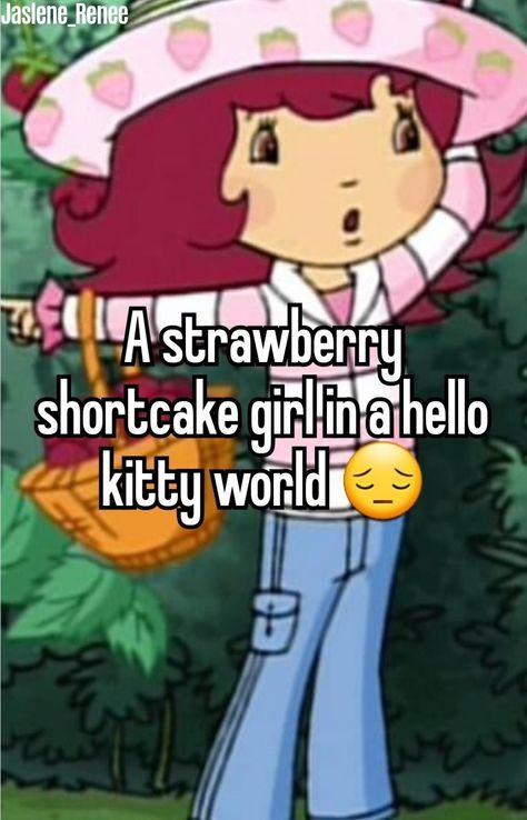 90s Strawberry Shortcake, 1991 Strawberry Shortcake, I Love Strawberries, Strawberrycakeblood User, Strawberry Shortcake 1980, Strawberry Shortcake Pfp, Hello Kitty World, Strawberry Shortcake And Friends, 80s Strawberry Shortcake