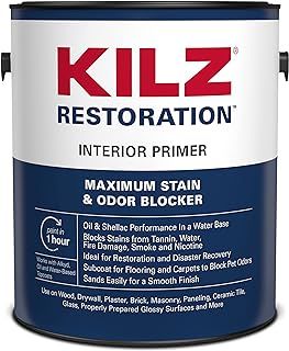 Best Paint For Bathroom, Best Paint Brand, Kilz Primer, Paint Smell, Water Based Primer, Painting Tile Floors, Best Primer, Peeling Paint, Pet Stains