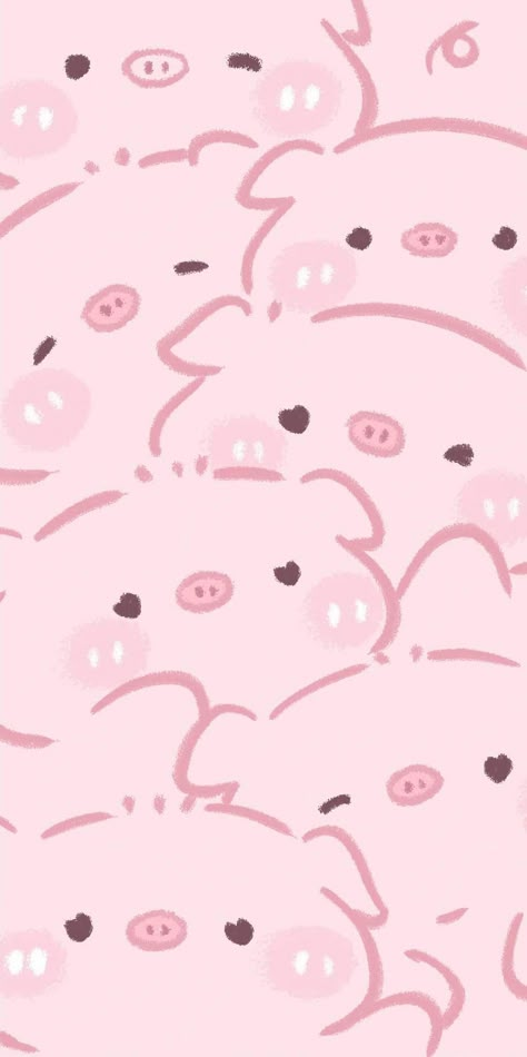 Cute Iphone Wallpaper Tumblr, Cute Backgrounds For Iphone, Pig Wallpaper, Iphone Wallpaper Classy, Cocoppa Wallpaper, Iphone Wallpaper Kawaii, Cute Piggies, Hello Kitty Iphone Wallpaper, Cute Simple Wallpapers